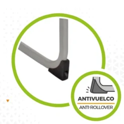 AKTIVE - Table Pliante En Aluminium Et Bois. Table De Camping 80x60x70 Cm -Camping Fournitures Boutique aktive table pliante en aluminium et bois table de camping 80x60x70 cm 4