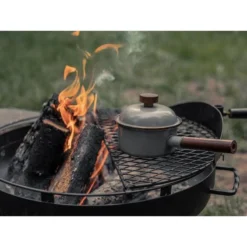 Barebones Casserole En émail / Poêle En Acier - Gris Pierre -Camping Fournitures Boutique barebones casserole en email poele en acier gris pierre 4