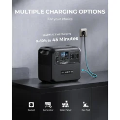 BLUETTI Générateur Électrique Portable AC180 1152Wh Batterie LiFePO4 Pour Voyage -Camping Fournitures Boutique bluetti generateur electrique portable ac180 1152wh batterie lifepo4 pour voyage 3