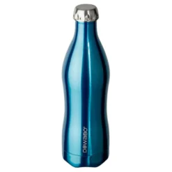 Bouteille Isotherme Double Paroi Collection Metallic - 750 Ml - Bleu -Camping Fournitures Boutique bouteille isotherme double paroi collection metallic 750 ml bleu 2