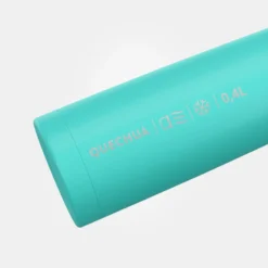 Quechua Bouteille Isotherme Inox 0,4L Avec Gobelet Pour La Randonnée - Turquoise -Camping Fournitures Boutique bouteille isotherme inox 04l avec gobelet pour la randonnee turquoise 2