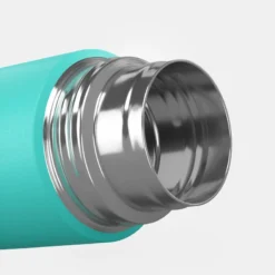 Quechua Bouteille Isotherme Inox 0,4L Avec Gobelet Pour La Randonnée - Turquoise -Camping Fournitures Boutique bouteille isotherme inox 04l avec gobelet pour la randonnee turquoise 6