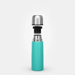 Quechua Bouteille Isotherme Inox 0,4L Avec Gobelet Pour La Randonnée - Turquoise -Camping Fournitures Boutique bouteille isotherme inox 04l avec gobelet pour la randonnee turquoise 7