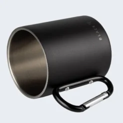 Camping Tasse Isotherme Mousqueton, Assiette Plate Et Couverts Set | Acier Inox -Camping Fournitures Boutique camping tasse isotherme mousqueton assiette plate et couverts set acier inox 3