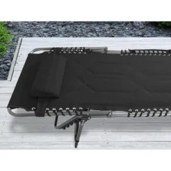 Chaise Longue Torget - Transat - Bain De Soleil 190x60x30 Cm - 150 Kg - Pliable -Camping Fournitures Boutique chaise longue torget transat bain de soleil 190x60x30 cm 150 kg pliable 5
