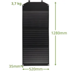 Chargeur De Porte De Panneaux Solaires 90W Bresser -Camping Fournitures Boutique chargeur de porte de panneaux solaires 90w bresser 3