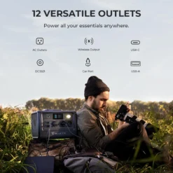 Générateur Solaire BLUETTI EB70 716Wh -Camping Fournitures Boutique generateur solaire bluetti eb70 716wh 2