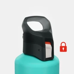 Quechua Gourde Alu 1L Avec Bouchon à Ouverture Rapide Pour La Randonnée - Vert -Camping Fournitures Boutique gourde alu 1l avec bouchon a ouverture rapide pour la randonnee vert 3