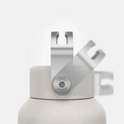 Quechua Gourde Inox 0,6L Avec Bouchon à Vis Pour La Randonnée - Blanc -Camping Fournitures Boutique gourde inox 06l avec bouchon a vis pour la randonnee blanc 4