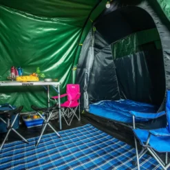 Regatta Kivu Tente De Camping Pour 4 Adultes - Vert -Camping Fournitures Boutique kivu tente de camping pour 4 adultes vert 2