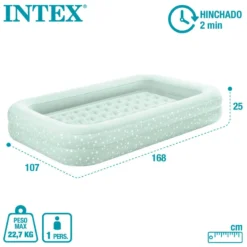 Matelas Gonflable - Intex Kidz - Matelas Gonflable Pour Enfants - 1 Personne -Camping Fournitures Boutique matelas gonflable intex kidz matelas gonflable pour enfants 1 personne 2