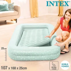 Matelas Gonflable - Intex Kidz - Matelas Gonflable Pour Enfants - 1 Personne -Camping Fournitures Boutique matelas gonflable intex kidz matelas gonflable pour enfants 1 personne 4