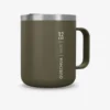 Quechua Mug MH500 Isotherme (double Paroi Inox) Camp Du Randonneur 0,38L Kaki