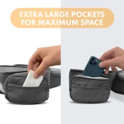 Pack Basic Luxe Nacelle Ergonomique - Porte-bébé Confortable - Gris -Camping Fournitures Boutique pack basic luxe nacelle ergonomique porte bebe confortable gris 2