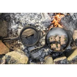 Petromax KR1 Poêle En Fonte Avec Couvercle (1 Litre) -Camping Fournitures Boutique petromax kr1 poele en fonte avec couvercle 1 litre 2