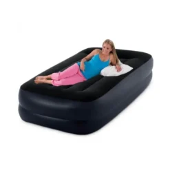 Intex Pillow Rest Raised Twin - Lit Gonflable - 191x99x42cm - Compris Les Accessoires -Camping Fournitures Boutique pillow rest raised twin lit gonflable 191x99x42cm compris les accessoires 2