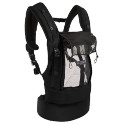 Porte-bébé PhysioCarrier 0m+ Noir Poche Anthracite -Camping Fournitures Boutique porte bebe physiocarrier 0m noir poche anthracite 2
