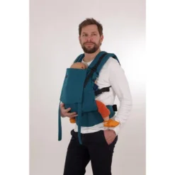 Camping Fournitures Boutique 14 PORTE-BÉBÉ PHYSIOLOGIQUE EN COTON BIO - CLIPTSY - BAMBIN De 10 Kg à 3 Ans