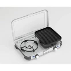 Campingaz Réchaud De Camping à Gaz 2 Feux Camp & Grill - Plancha, Grill Et Wok -Camping Fournitures Boutique rechaud de camping a gaz 2 feux camp and grill plancha grill et wok 2