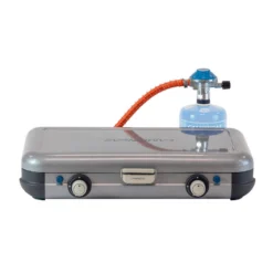 Campingaz Réchaud De Camping à Gaz 2 Feux Camp & Grill - Plancha, Grill Et Wok -Camping Fournitures Boutique rechaud de camping a gaz 2 feux camp and grill plancha grill et wok 4