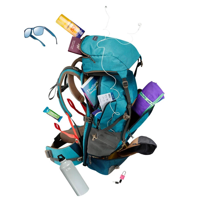 Sac à Dos De Voyage Femme 50L - Travel 500 2 Sac à Dos De Voyage Femme 50L - Travel 500 – Image 2