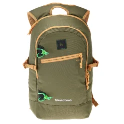 Camping Fournitures Boutique 16 Quechua Sac à Dos E 22 CL Vert/beige, 22 Litres