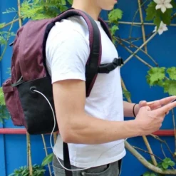 Sac à Dos Scolaire - Feather Noir - Allège La Charge De 92% -Camping Fournitures Boutique sac a dos scolaire feather noir allege la charge de 92 3