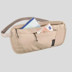 Sac Banane Discret De Trekking Voyage TRAVEL RFID Beige -Camping Fournitures Boutique sac banane discret de trekking voyage travel rfid beige 4