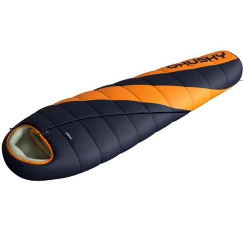 Husky Sac De Couchage Momie Enjoy 2023 -25°C 220 Cm - Gris - Orange - Adultes 4 Husky Sac De Couchage Momie Enjoy 2023 -25°C 220 Cm - Gris - Orange - Adultes – Image 4