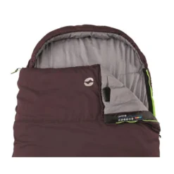 Sac De Couchage Outwell Campion Lux Aubergine L -Camping Fournitures Boutique sac de couchage outwell campion lux aubergine l 2