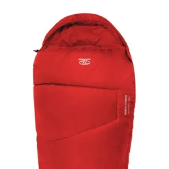 HIGHLANDER Sac De Couchage Sleepline 350 Momie 4°C Rouge -Camping Fournitures Boutique sac de couchage sleepline 350 momie 4c rouge 4