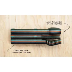 SET COMPLET DE 5 JEUX DE 3 COUVERTS MAGNÉTIQUES CAMPING EN ALUMINUM DUR - ÉTUI -Camping Fournitures Boutique set complet de 5 jeux de 3 couverts magnetiques camping en aluminum dur etui 5