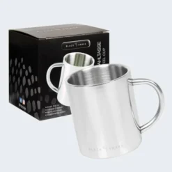 Set De Couverts De Camping & Tasse Thermique Inox | 2 Personnes -Camping Fournitures Boutique set de couverts de camping and tasse thermique inox 2 personnes 3