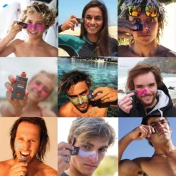 STICK SOLAIRE COLORÉ SPF50+ VISAGE&LÈVRES WATERPROOF REEFSAFE BRUN (12g) -Camping Fournitures Boutique stick solaire colore spf50 visage and levres waterproof reefsafe brun 12g 2