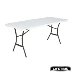 Camping Fournitures Boutique 33 Table Rectangulaire Valise Pliante En Deux (183 X 70 Cm) LIFETIME #80642