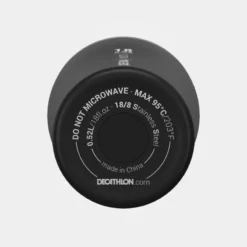 Quechua Tasse / Verre MH500 Isotherme (double Paroi Inox) Camp Du Randonneur 0,5L Noir -Camping Fournitures Boutique tasse verre mh500 isotherme double paroi inox camp du randonneur 05l noir 5