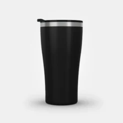 Quechua Tasse / Verre MH500 Isotherme (double Paroi Inox) Camp Du Randonneur 0,5L Noir -Camping Fournitures Boutique tasse verre mh500 isotherme double paroi inox camp du randonneur 05l noir 8