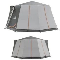 Tente Coleman 8 Personnes Octagon Gris -Camping Fournitures Boutique tente coleman 8 personnes octagon gris 2