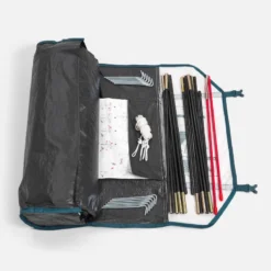 Quechua Tente De Camping - MH100 - 3 Places - Fresh & Black 13 Quechua Tente De Camping - MH100 - 3 Places - Fresh & Black -Camping Fournitures Boutique tente de camping mh100 3 places fresh and black 3