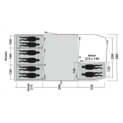Tente De Camping Outwell Winwood 8 -Camping Fournitures Boutique tente de camping outwell winwood 8 2
