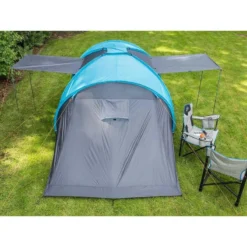 Tente Dôme Hammerfest 4 Sleeper Protect - Sol Cousu - 4 Pers - 2 Cabines Noires -Camping Fournitures Boutique tente dome hammerfest 4 sleeper protect sol cousu 4 pers 2 cabines noires 4