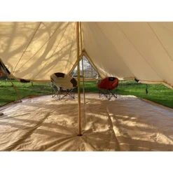 Tente Tipi En Coton - Freya - 12 Personnes - 6 X 4 M – 3m Hauteur - Moustiquaire -Camping Fournitures Boutique tente tipi en coton freya 12 personnes 6 x 4 m 3m hauteur moustiquaire 4