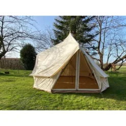Tente Tipi En Coton - Freya - 12 Personnes - 6 X 4 M – 3m Hauteur - Moustiquaire -Camping Fournitures Boutique tente tipi en coton freya 12 personnes 6 x 4 m 3m hauteur moustiquaire 5
