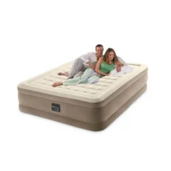 Intex Ultra Plush Queen Airbed - Lit Gonflable - 203x152x46cm - Compris Accessoires -Camping Fournitures Boutique ultra plush queen airbed lit gonflable 203x152x46cm compris accessoires 2